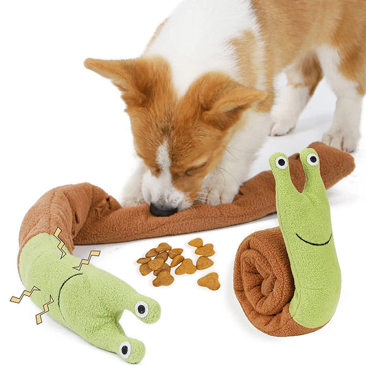 Jouet de Fouille Interactif pour Chien – Chenille avec Friandises Cachées, Anti-Stress & Éducatif