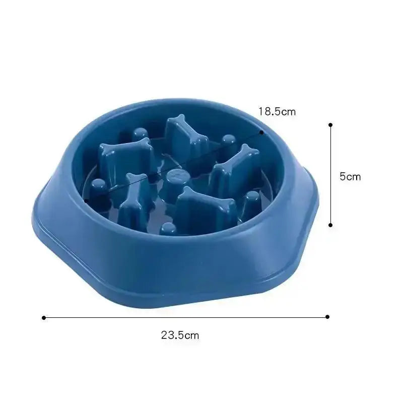 Gamelle Anti-Glouton pour Chiens – Mangeoire Lente & Anti-Étouffement
