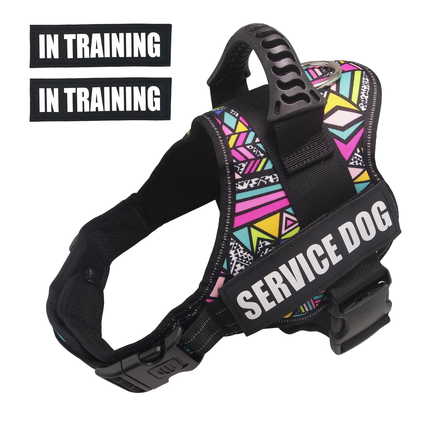 Harnais de Service pour chien préféré et gilet de soutien émotionnel avec patchs réfléchissants amovibles pour chiot de grande et moyenne taille